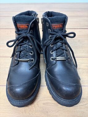 HARLEY DAVIDSON Leather Boots SONIA 84028 Women